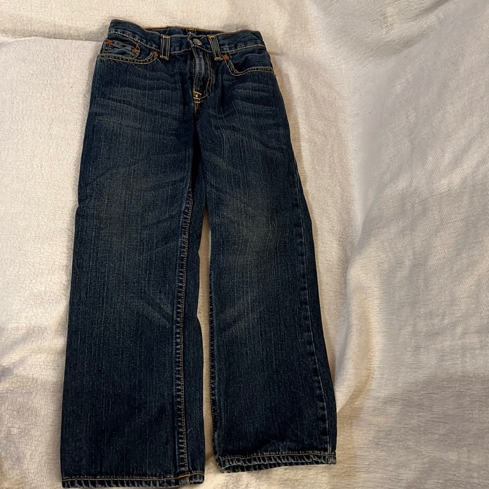 Polo brand size 6T dark jeans. 18” inseam. Perfect condition.